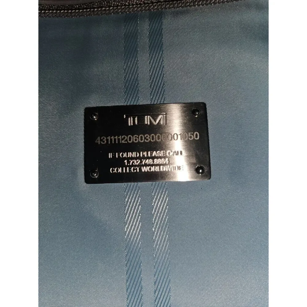 Tumi Ballistic Nylon Briefcase Messenger Bag A4 2way Gray 15x11x2